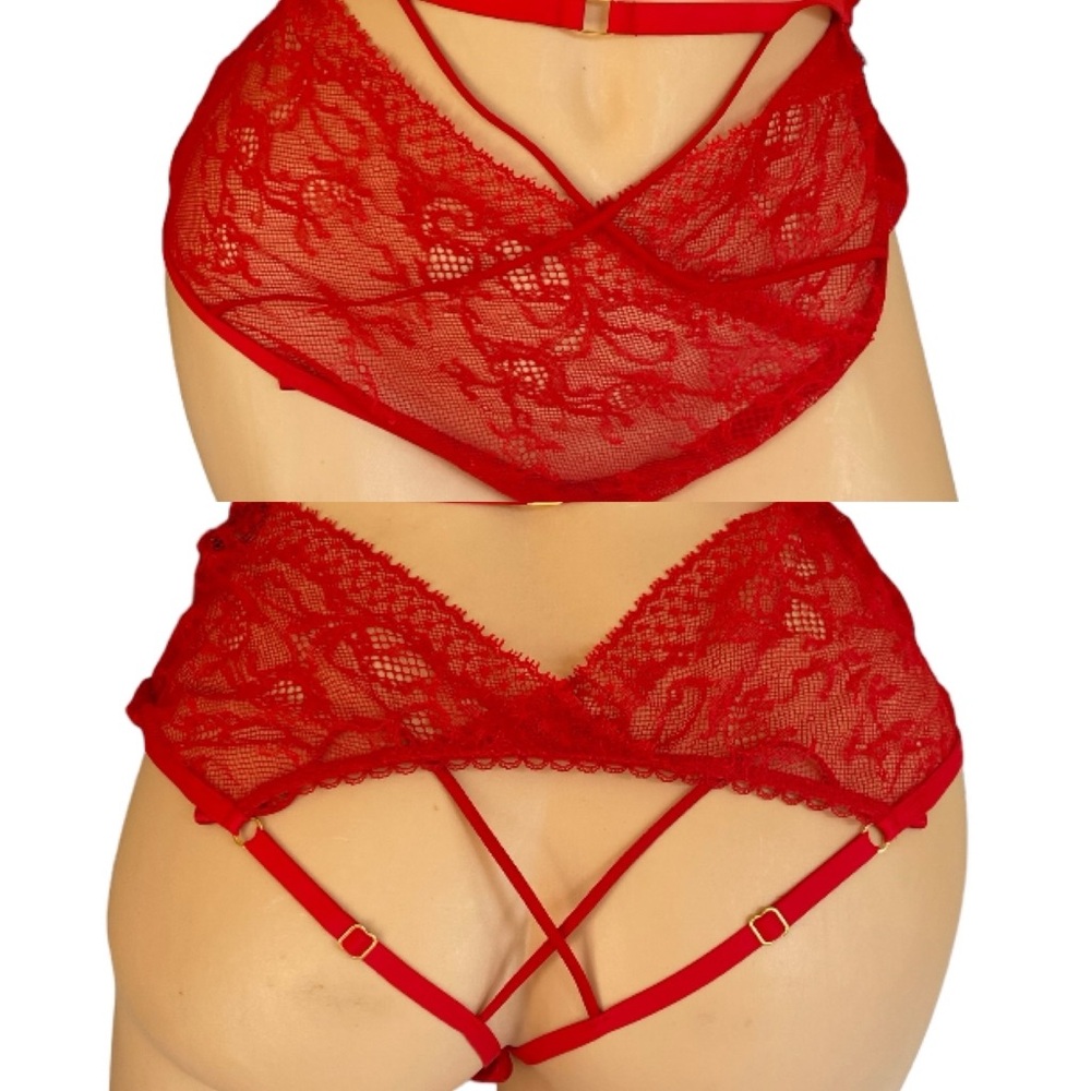 Victoria’s Secret red sexy panty X-Large  New with tag Retail$39.50